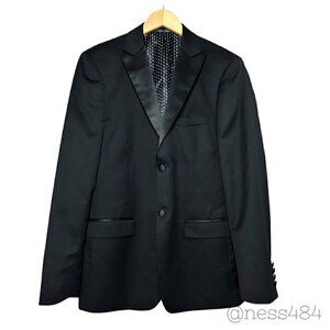 Unique by Dominique Wilkins Black Blazer 44L